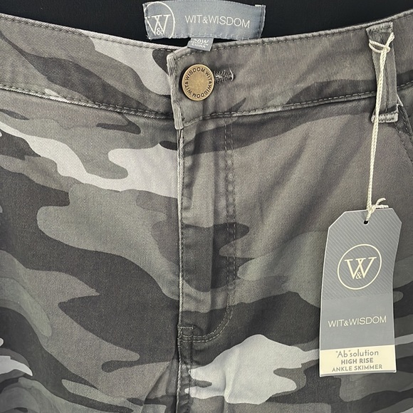 “AB” solution high rise ankle skimmer pants from Wit Wisdom - Picture 3 of 6